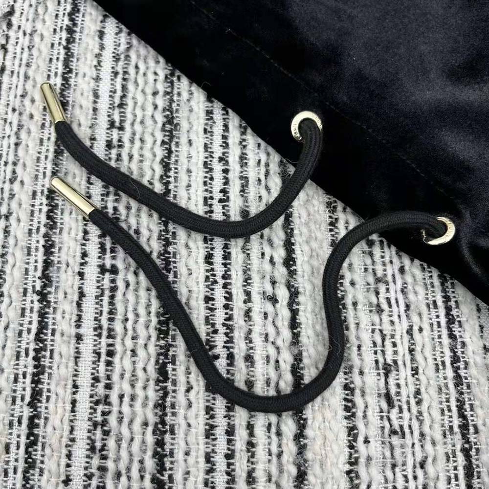 Celine Women Cropped Hoodie in Velvet Jersey - image 9