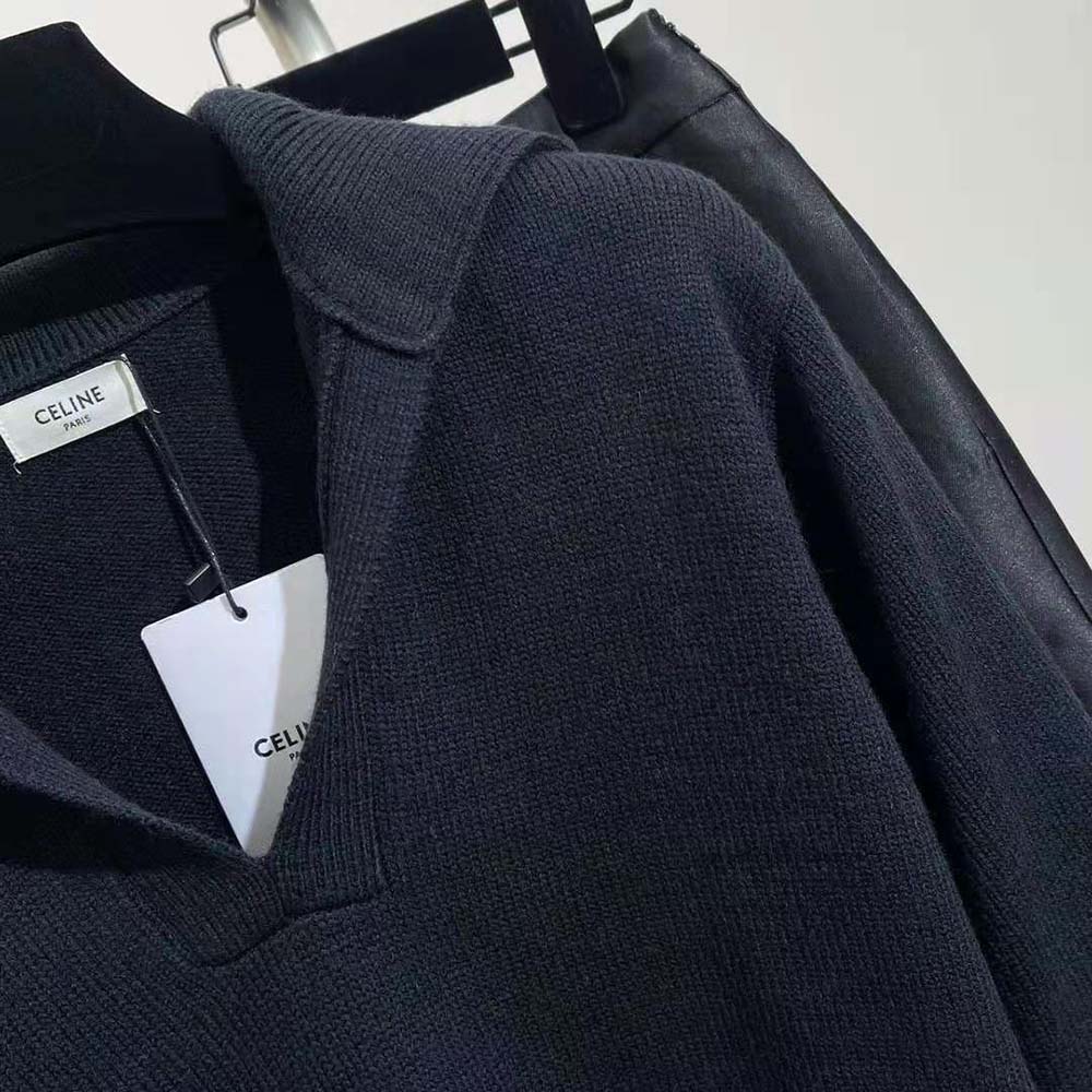 Celine Men Military Vareuse Jacket in Wool - image 5