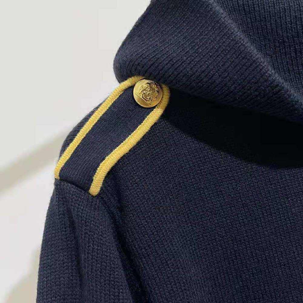 Celine Men Military Vareuse Jacket in Wool - image 6
