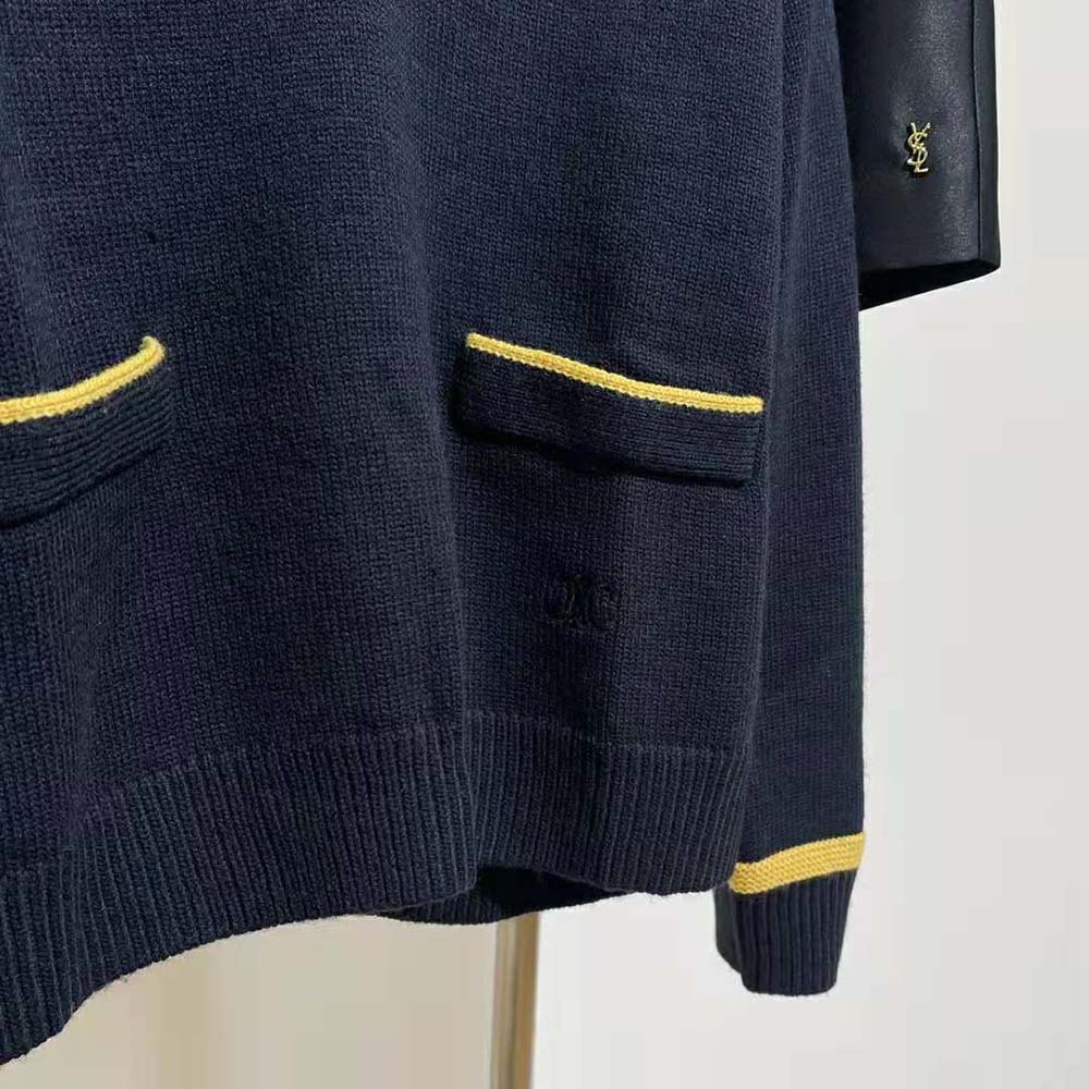 Celine Men Military Vareuse Jacket in Wool - image 9