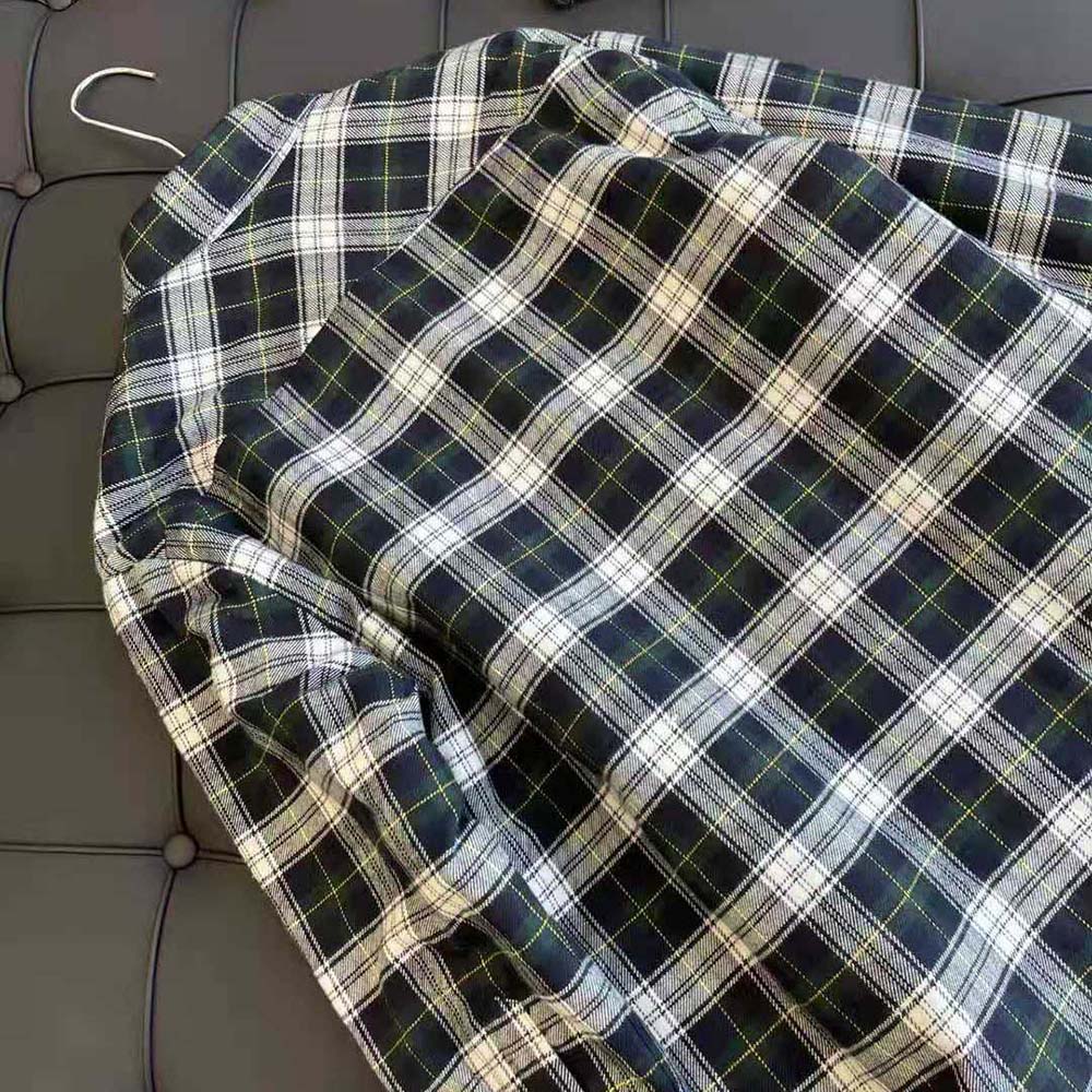Celine Men Overshirt in Tartan Cashmere - image 5
