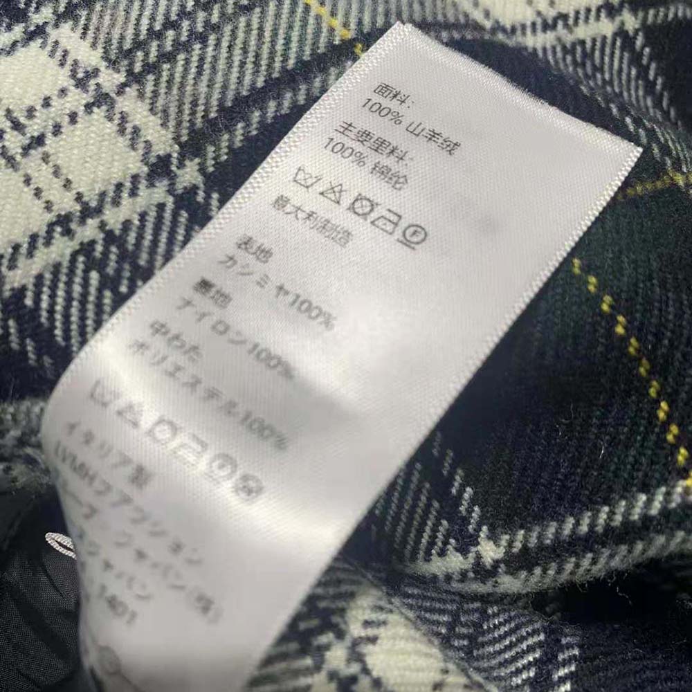 Celine Men Overshirt in Tartan Cashmere - image 10