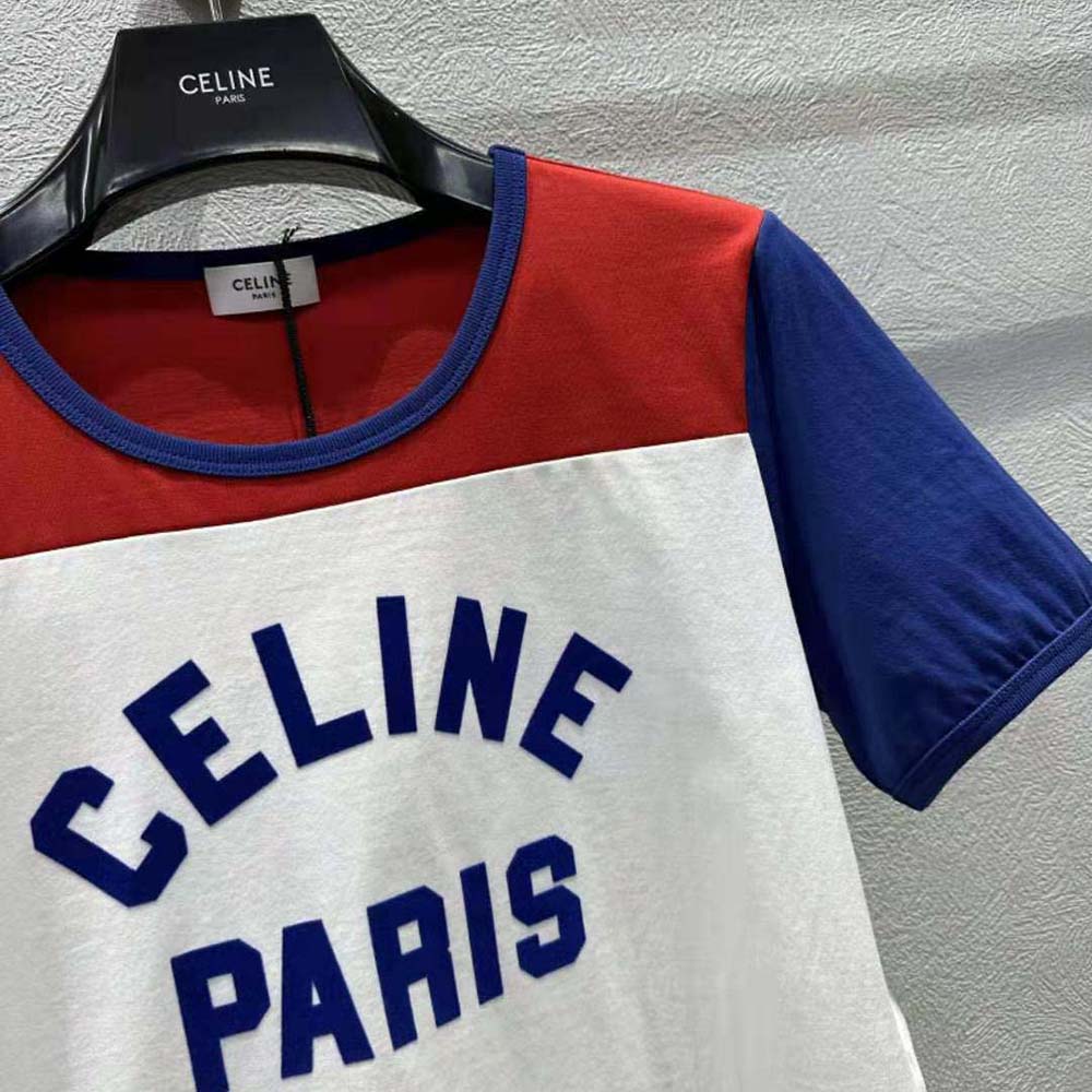 Celine Men Paris 70’s T-shirt in Cotton Jersey - image 8