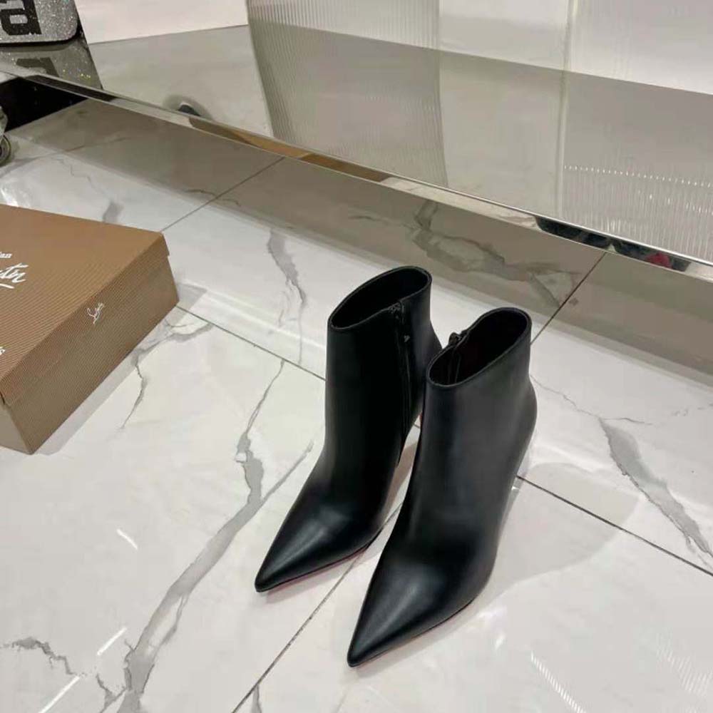 Christian Louboutin Women So Kate Booty 85 mm Low Boots-Black - image 5