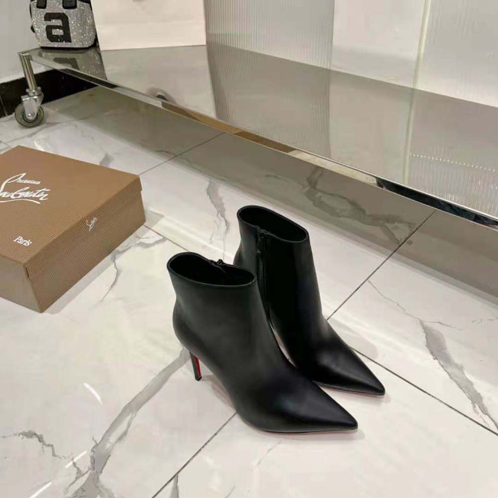 Christian Louboutin Women So Kate Booty 85 mm Low Boots-Black - image 4