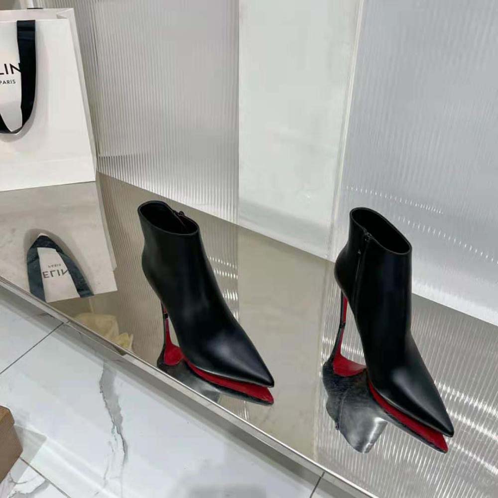 Christian Louboutin Women So Kate Booty 85 mm Low Boots-Black - image 6