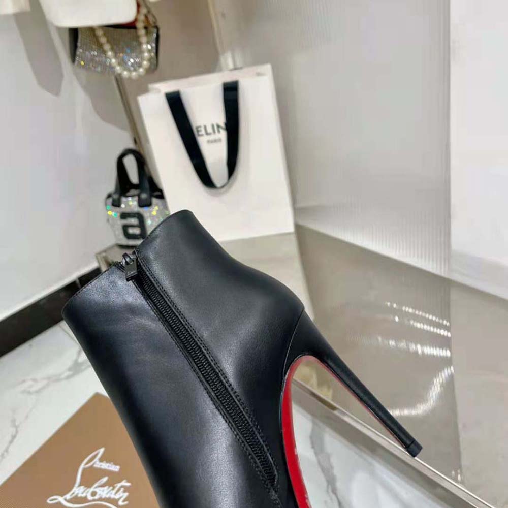 Christian Louboutin Women So Kate Booty 85 mm Low Boots-Black - image 10