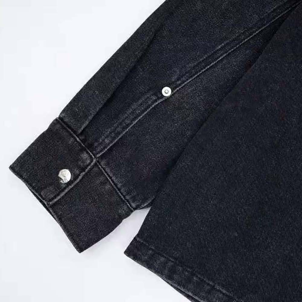 Dior Men Overshirt Black Cotton Twill - image 7