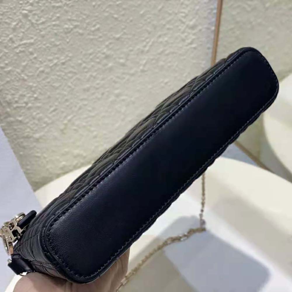 Dior Women Miss Dior Dior Midi Mini Bag Black Cannage Lambskin - image 7