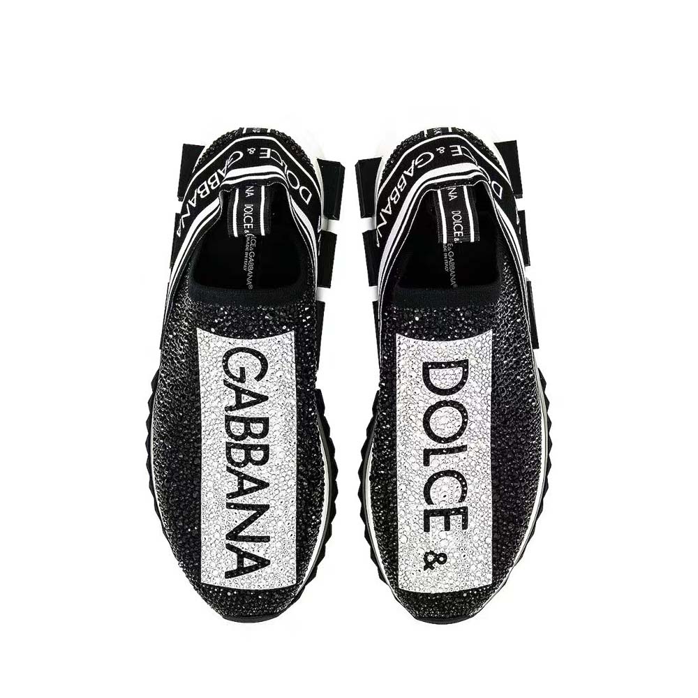 Dolce Gabbana D&G Men Fast Sneakers with Fusible Rhinestones - image 5