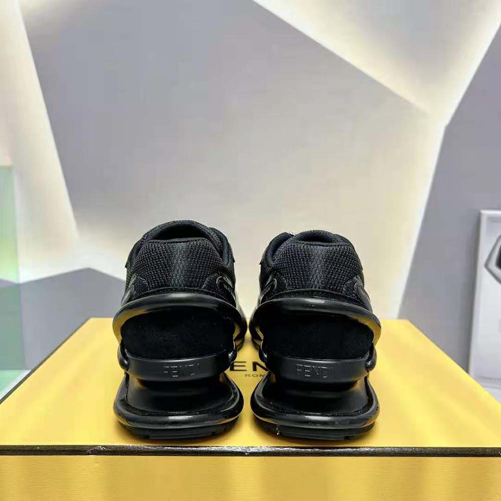 Fendi Women First 1 Black Fabric Running Shoes - image 10