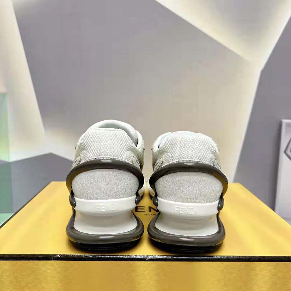 Fendi Women First 1 Gray Fabric Trainers - image 9