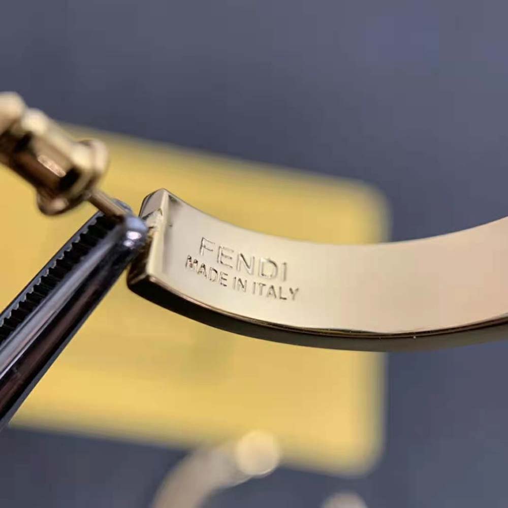 Fendi Women Forever Fendi Earrings Gold-coloured - image 5