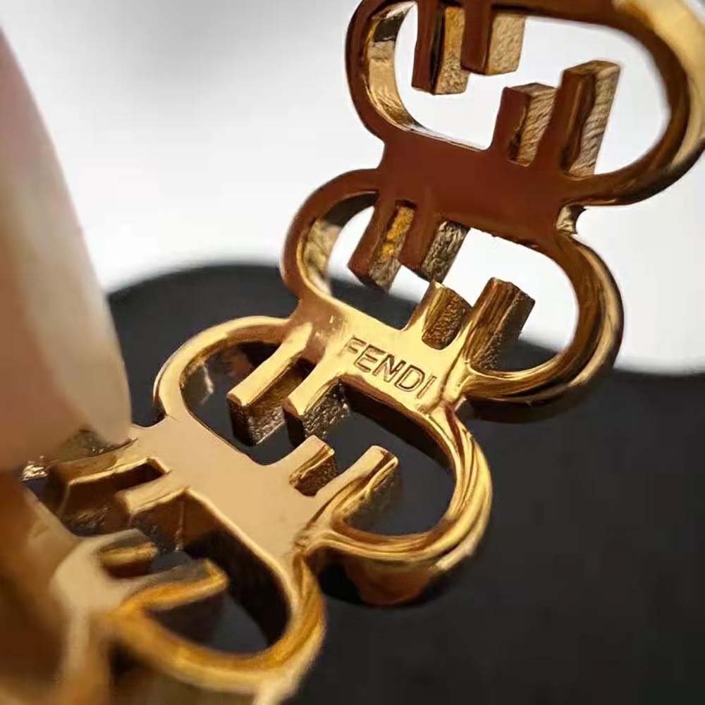 Fendi Women O’Lock Ring Gold-coloured - image 7