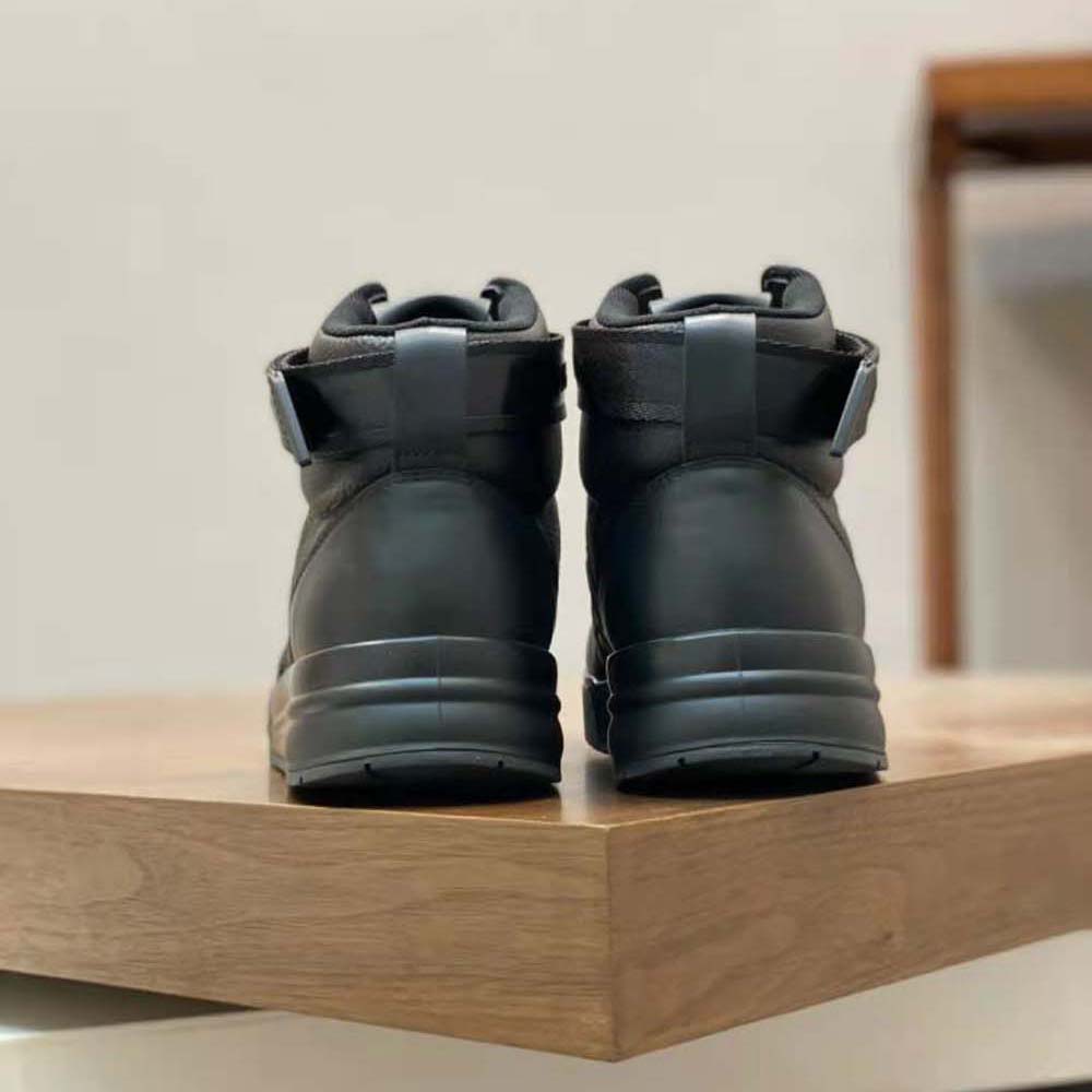 Givenchy Men G4 High Top Sneakers in Leather-Black - image 9