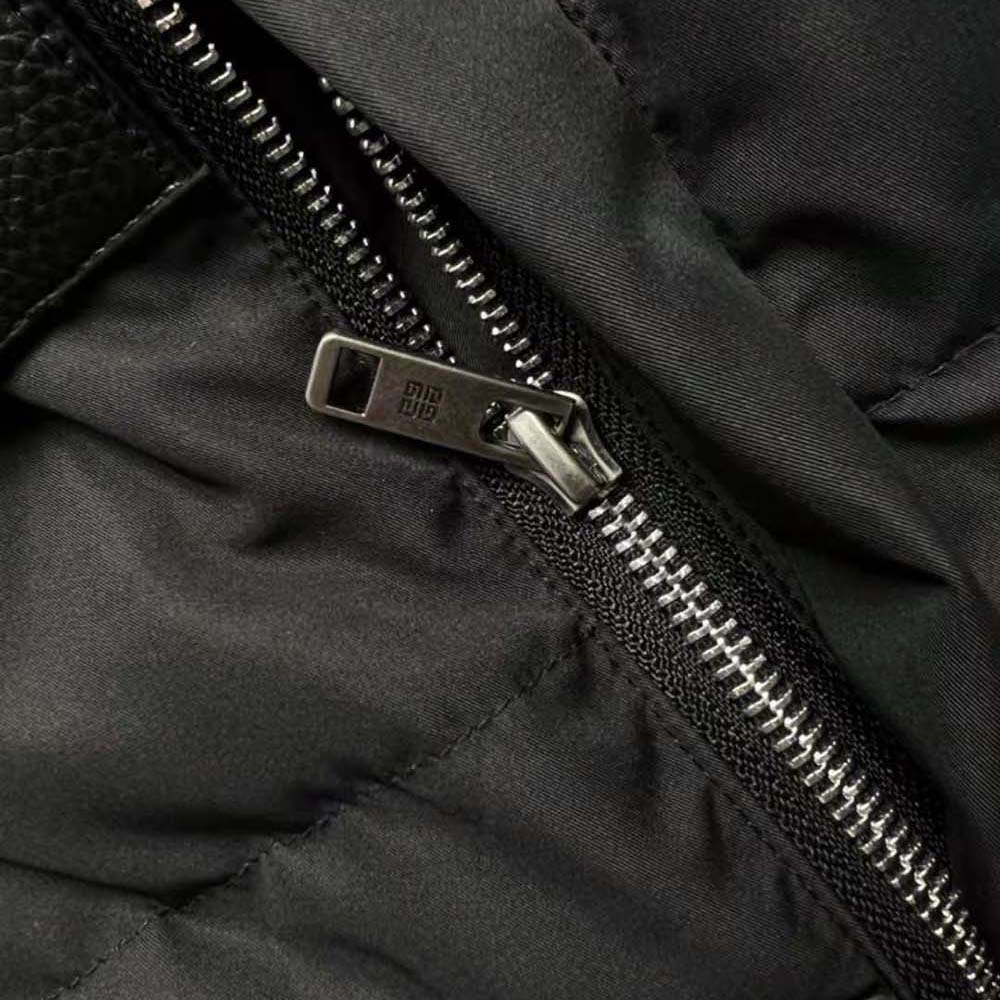 Givenchy Men Sleeveless Puffer Jacket with Metallic Details - image 9