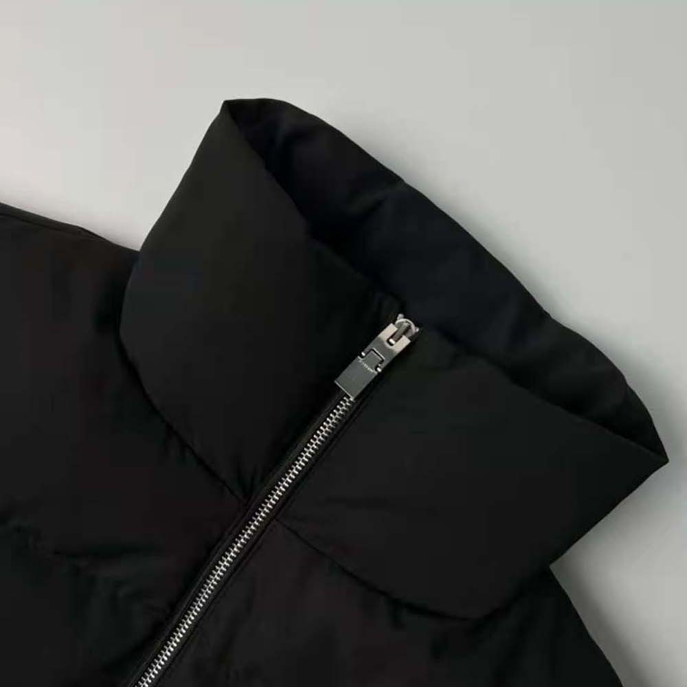 Givenchy Men Sleeveless Puffer Jacket with Metallic Details - image 4