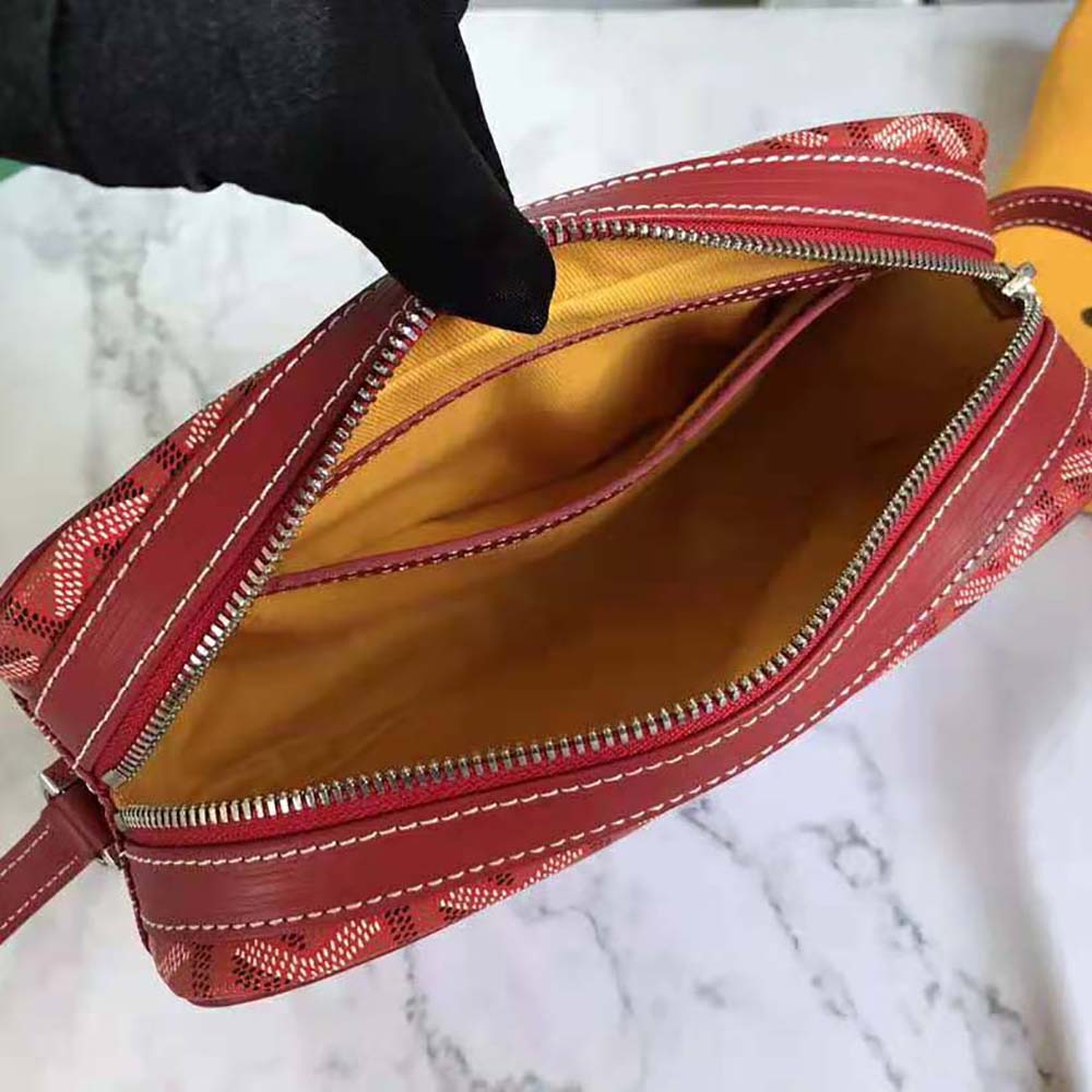 Goyard Unisex Cap-vert Pm Bag-Red - image 8