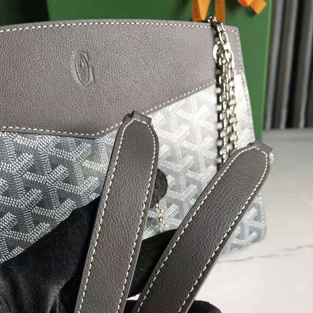 Goyard Women Rouette Structuré Pm Bag-Silver - image 8