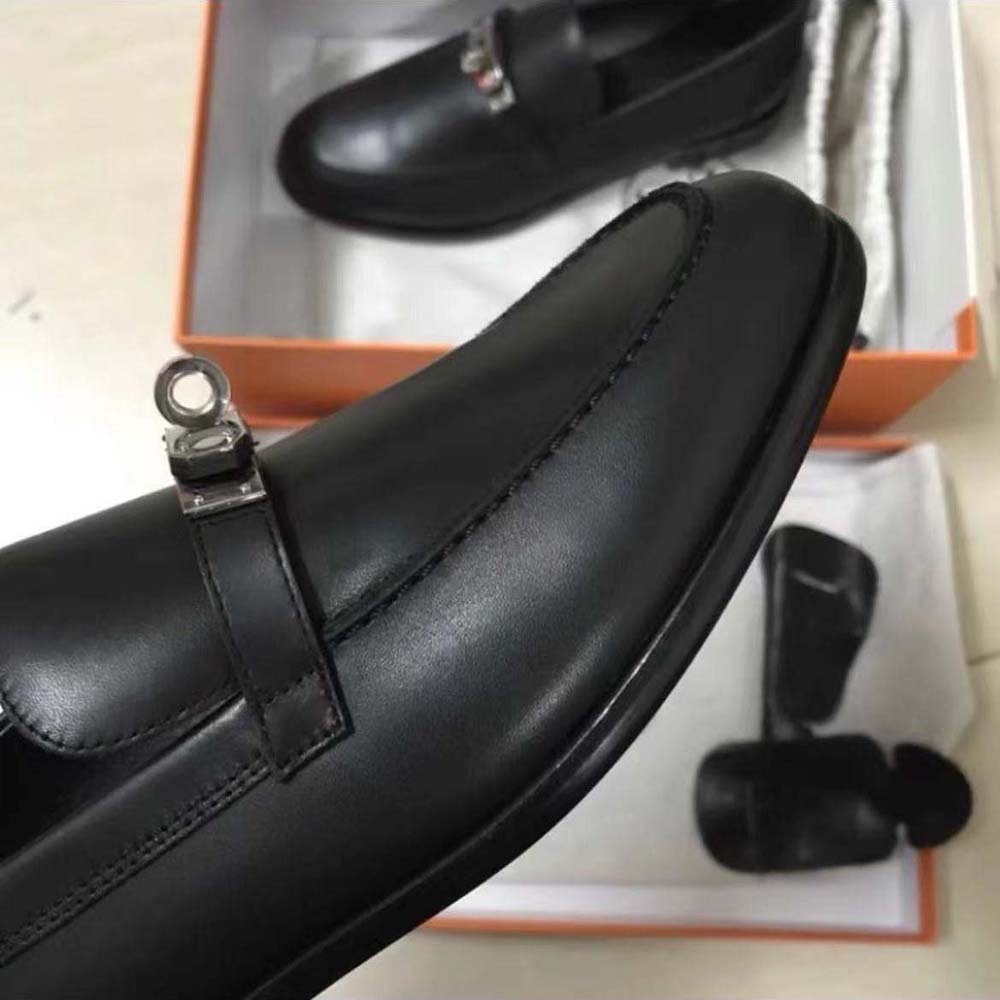 Hermes Men Gregoire Loafer in Calfskin-Black - image 5