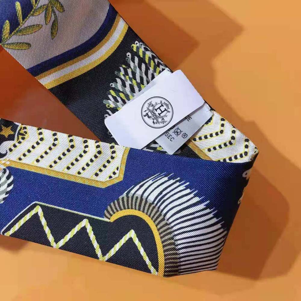Hermes Women Epaulettes De Gala Twilly-Navy - image 5