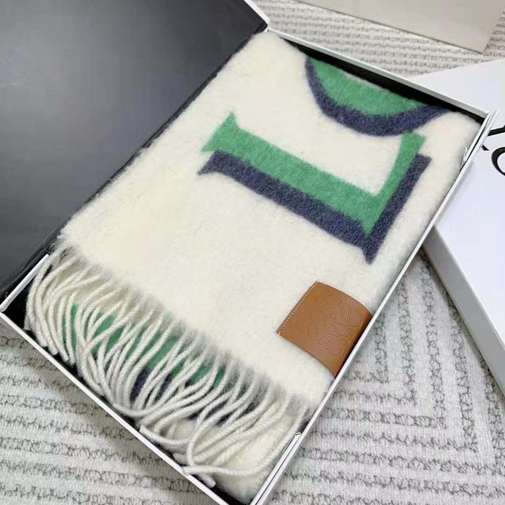 Loewe Unisex LOEWE Scarf in Wool and Mohair - image 5