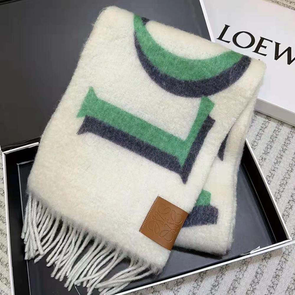 Loewe Unisex LOEWE Scarf in Wool and Mohair - image 6