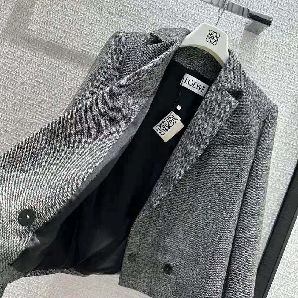 Loewe Women Tailored Jacket in Wool - image 5