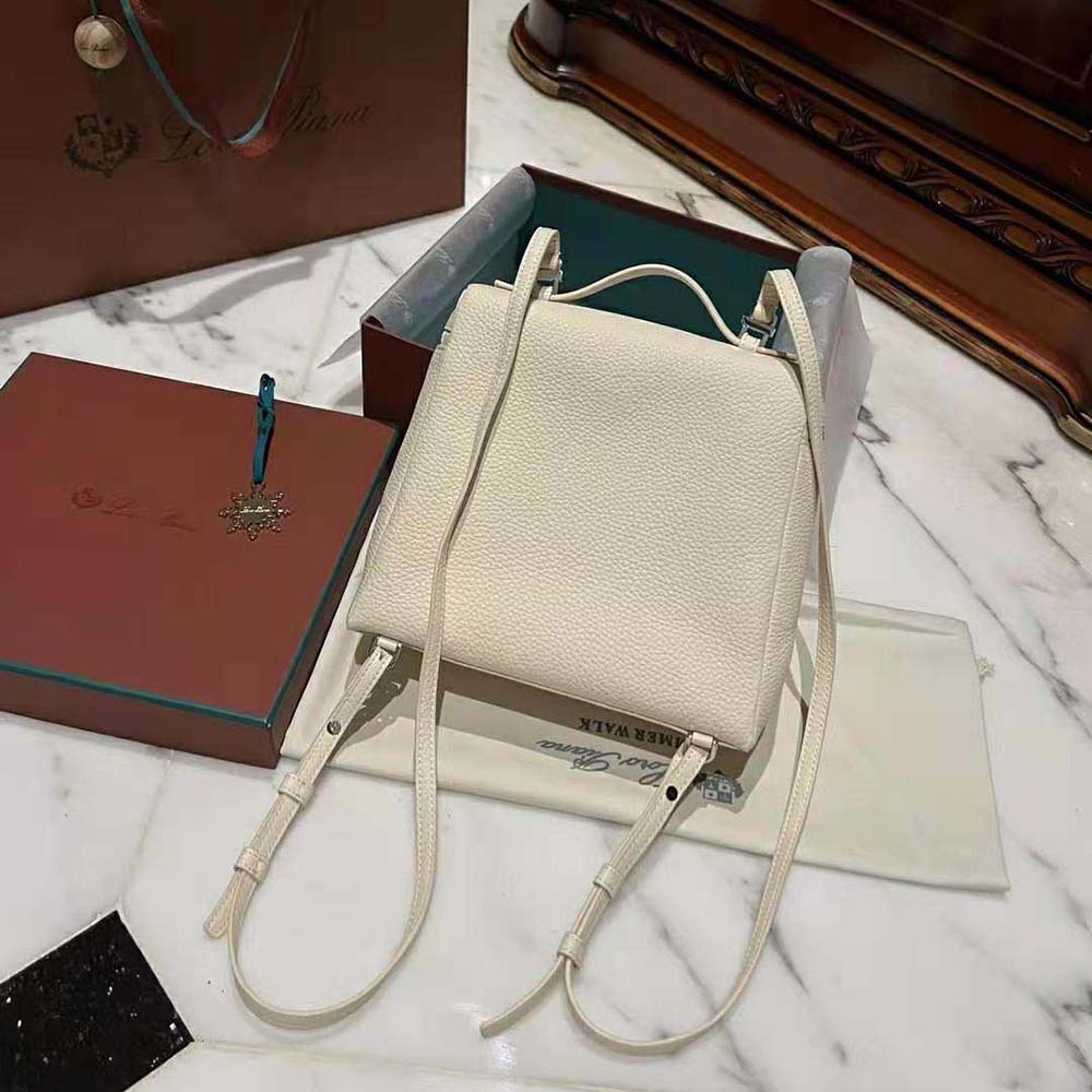 Loro Piana Extra Pocket Backpack L23.5-White - image 5