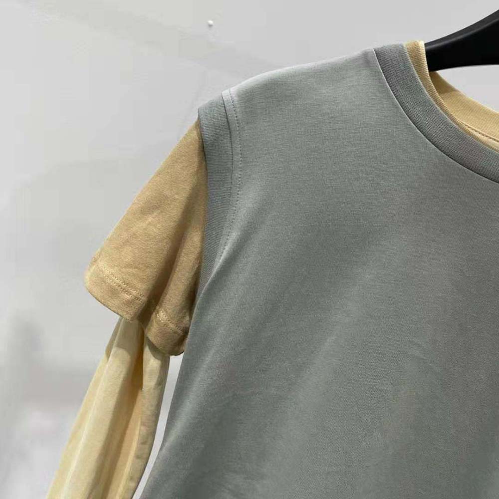 Miu Miu Women Set of 3 Jersey T-shirts with Logo Patch - image 6