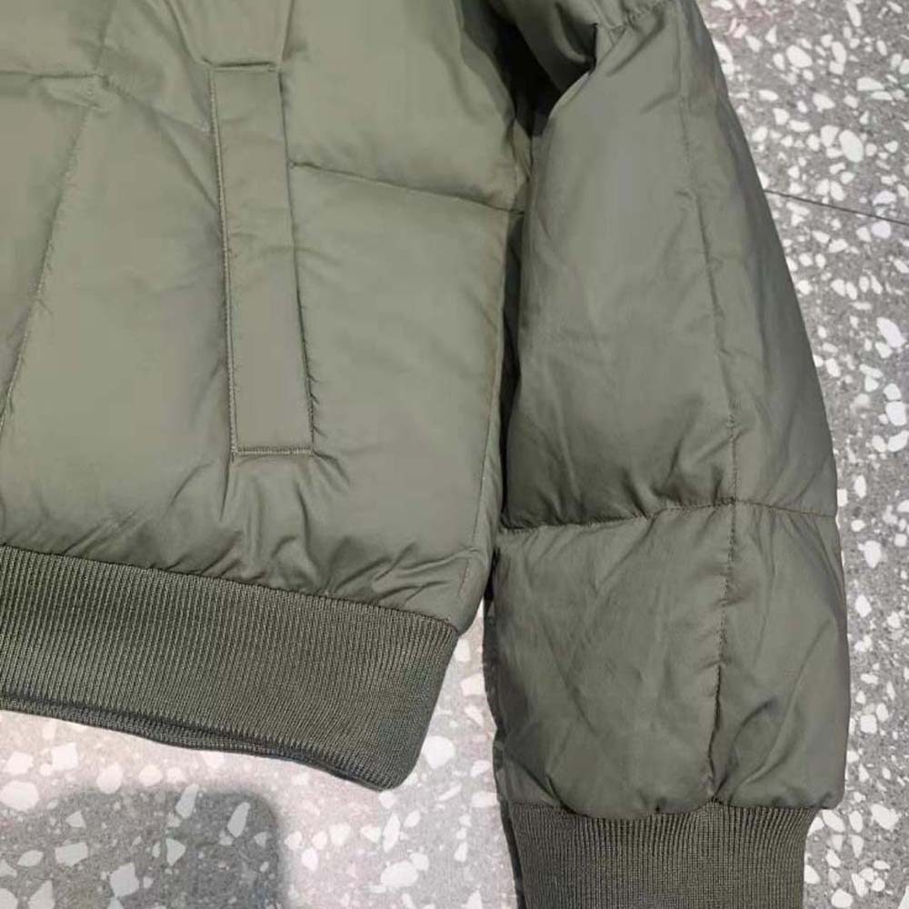 Prada Men Cropped Technical Cotton Down Jacket - image 7