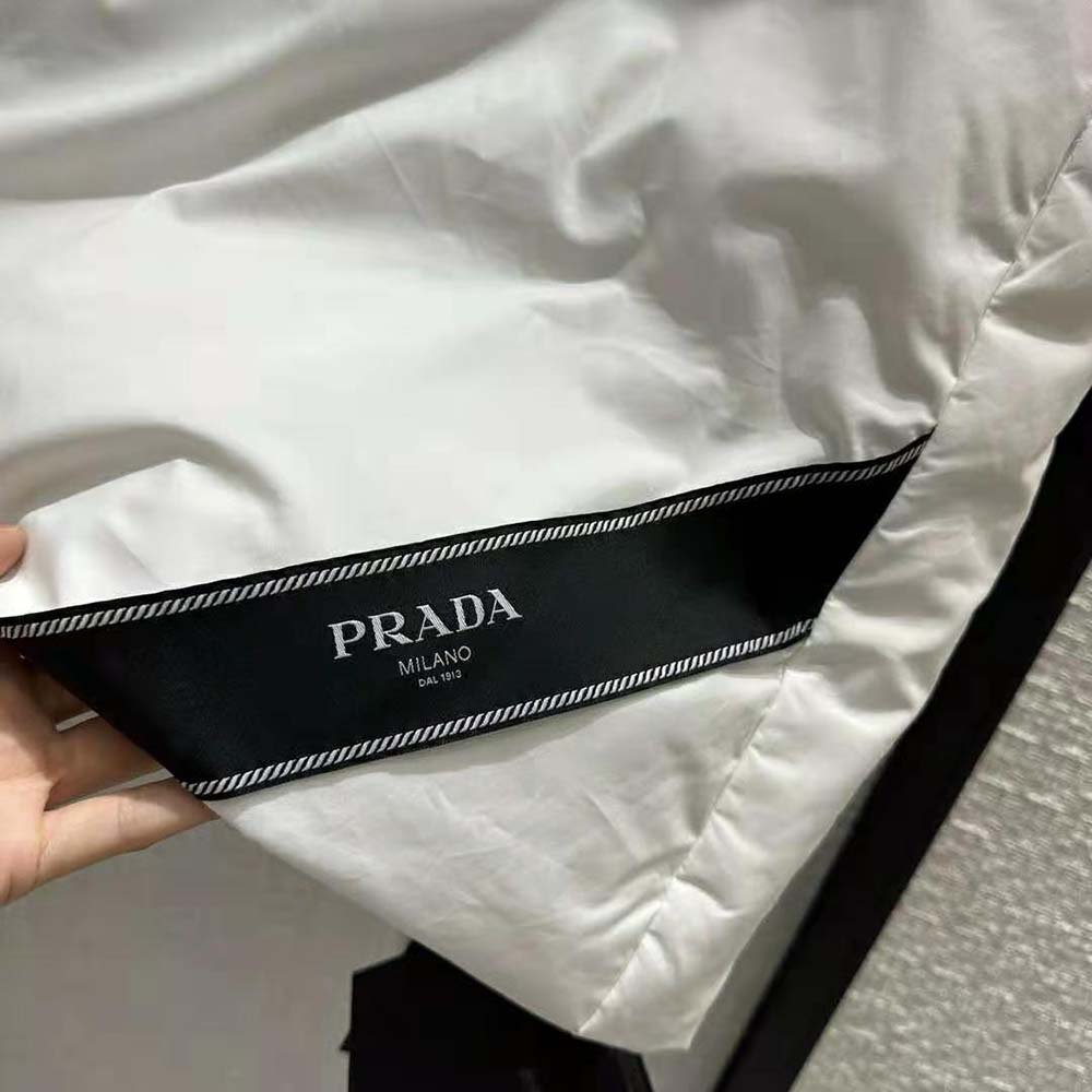 Prada Men Padded Cotton Top-White - image 9