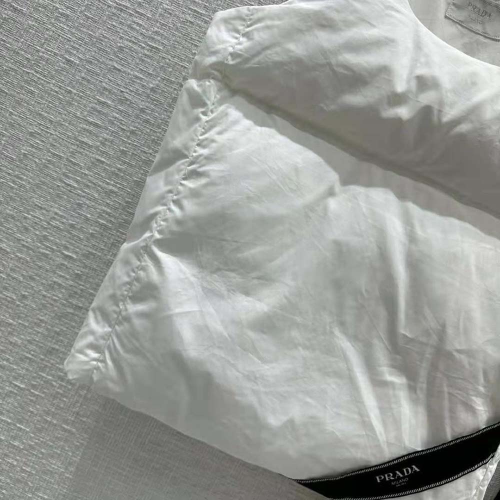 Prada Men Padded Cotton Top-White - image 8