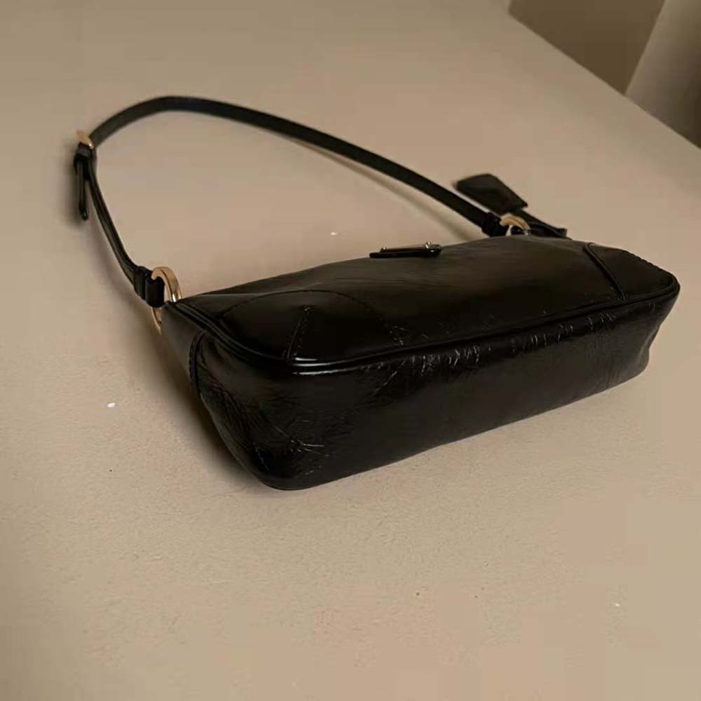 Prada Women Re-Edition 2002 Small Leather Shoulder Bag - image 5