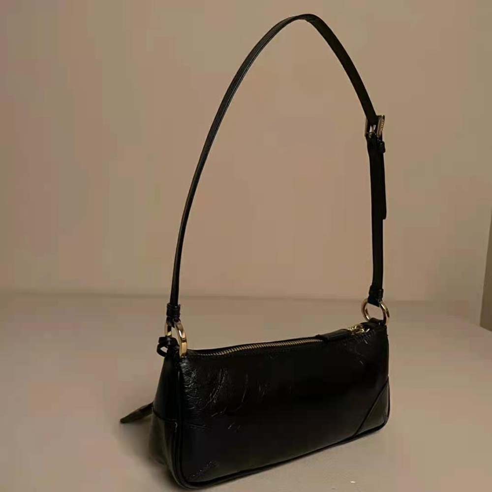 Prada Women Re-Edition 2002 Small Leather Shoulder Bag - image 4