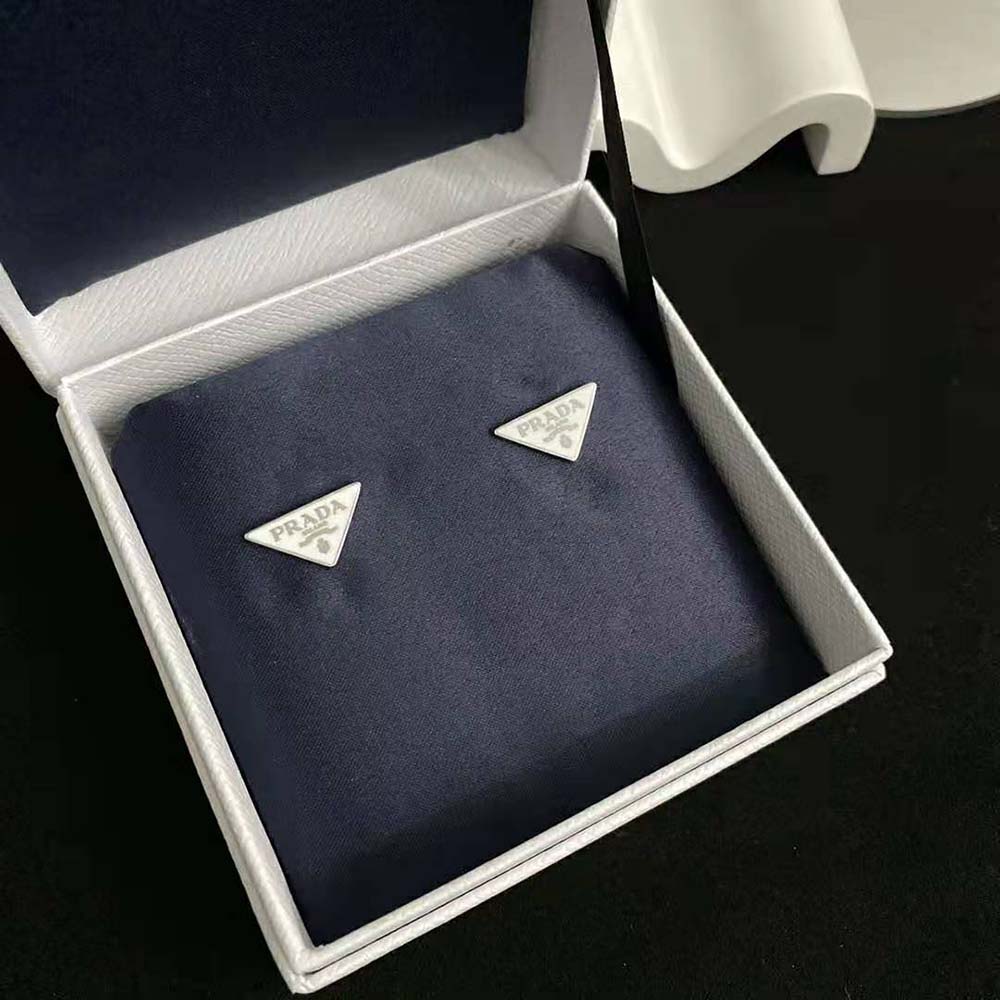 Prada Women Symbole Earrings in 925 Sterling Silver - image 5