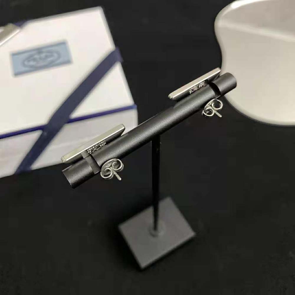 Prada Women Symbole Earrings in 925 Sterling Silver - image 7