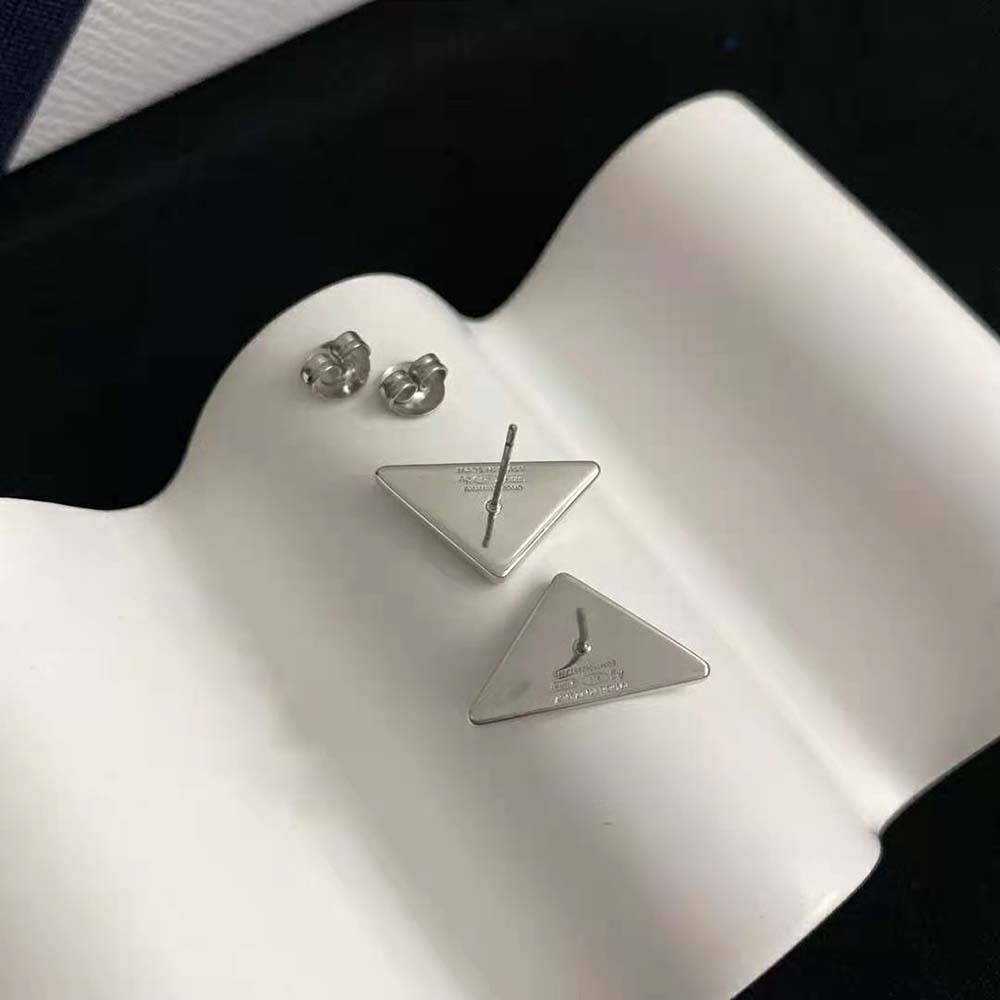 Prada Women Symbole Earrings in 925 Sterling Silver - image 6