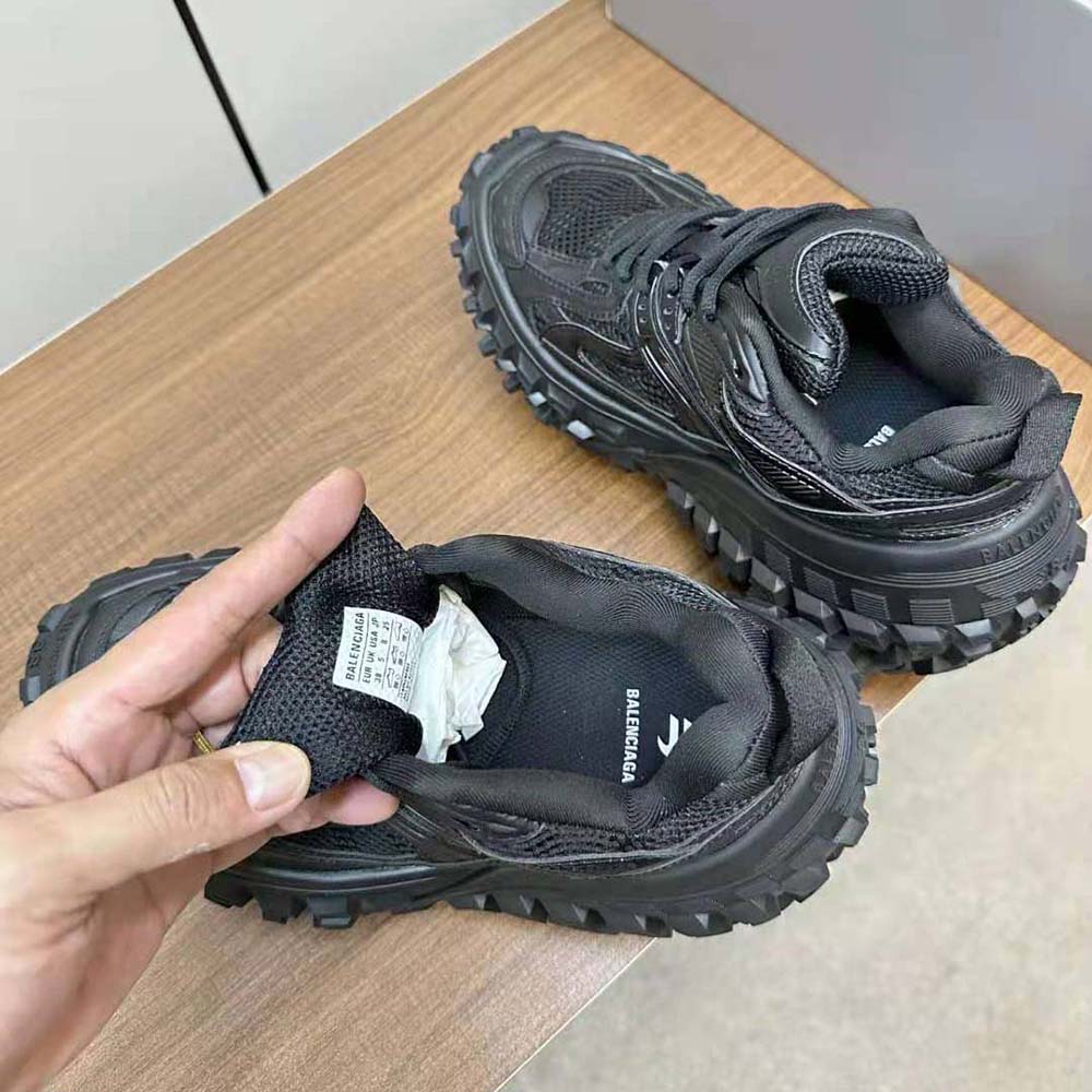 Balenciaga Unisex Bouncer Sneaker in Black Mesh and Nylon - image 10