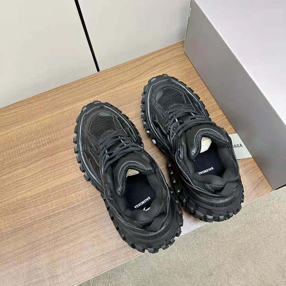 Balenciaga Unisex Bouncer Sneaker in Black Mesh and Nylon - image 5