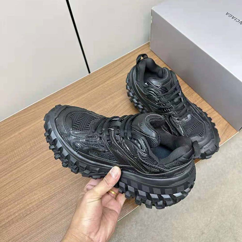 Balenciaga Unisex Bouncer Sneaker in Black Mesh and Nylon - image 6