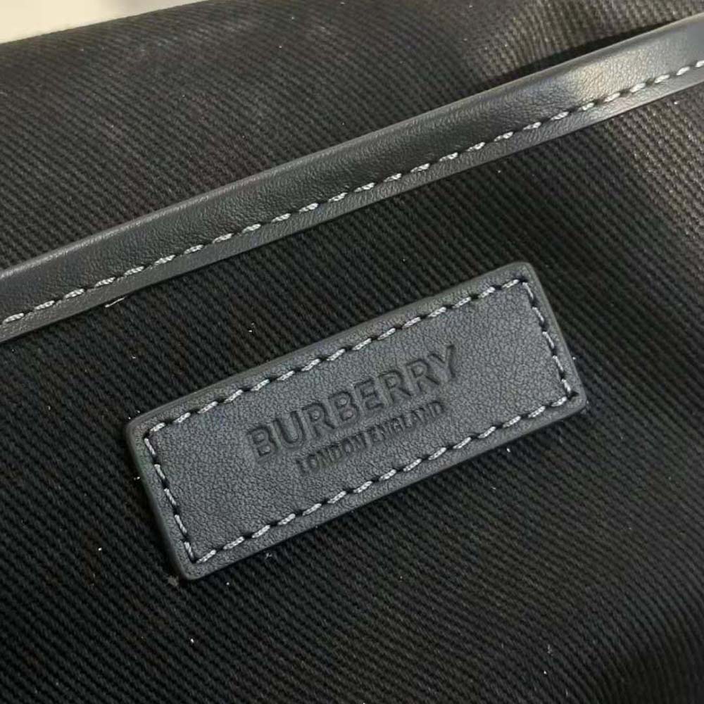 Burberry Men Small Alfred Messenger Bag-Black - image 9