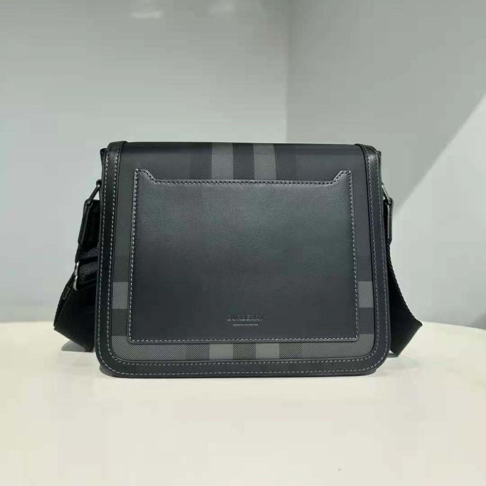 Burberry Men Small Alfred Messenger Bag-Black - image 4