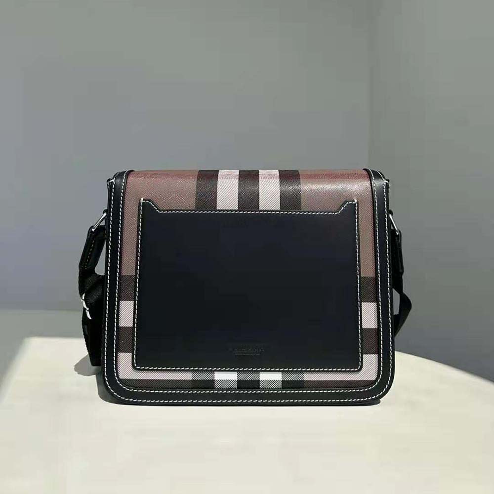 Burberry Men Small Alfred Messenger Bag-Brown - image 4