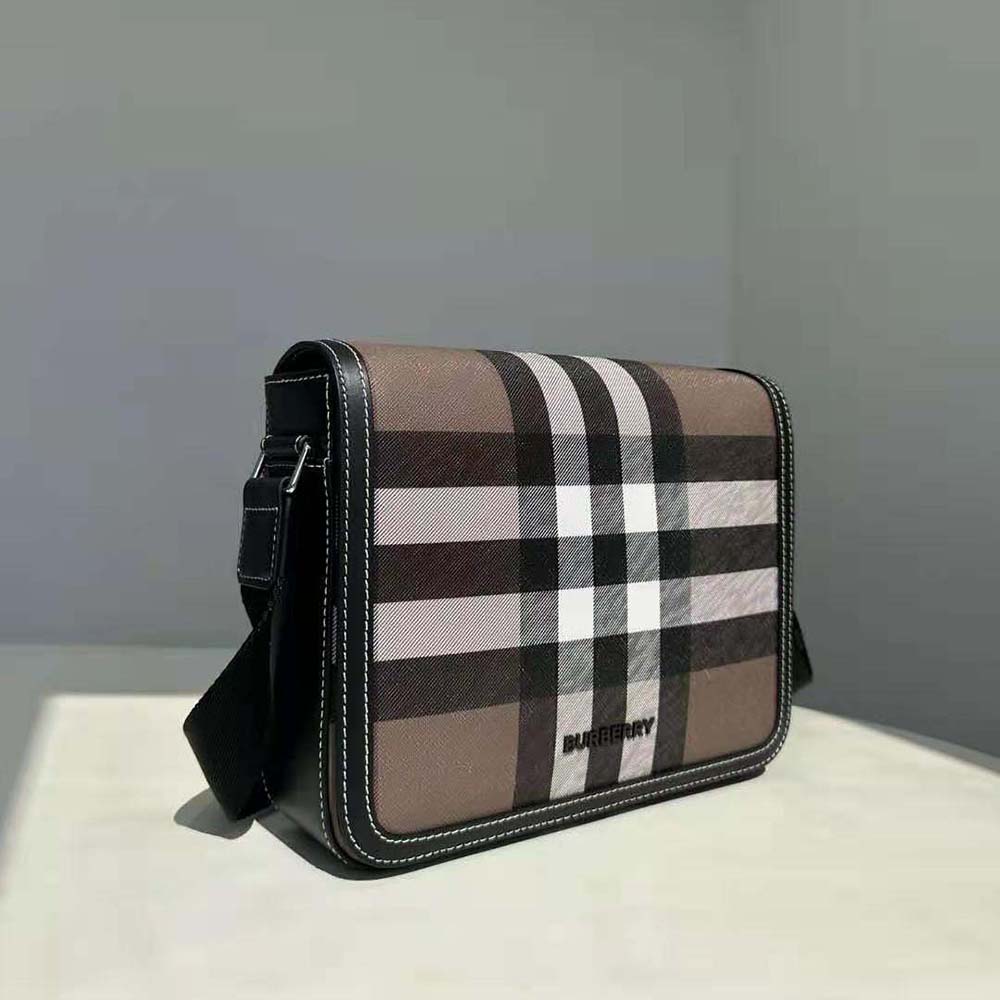 Burberry Men Small Alfred Messenger Bag-Brown - image 5