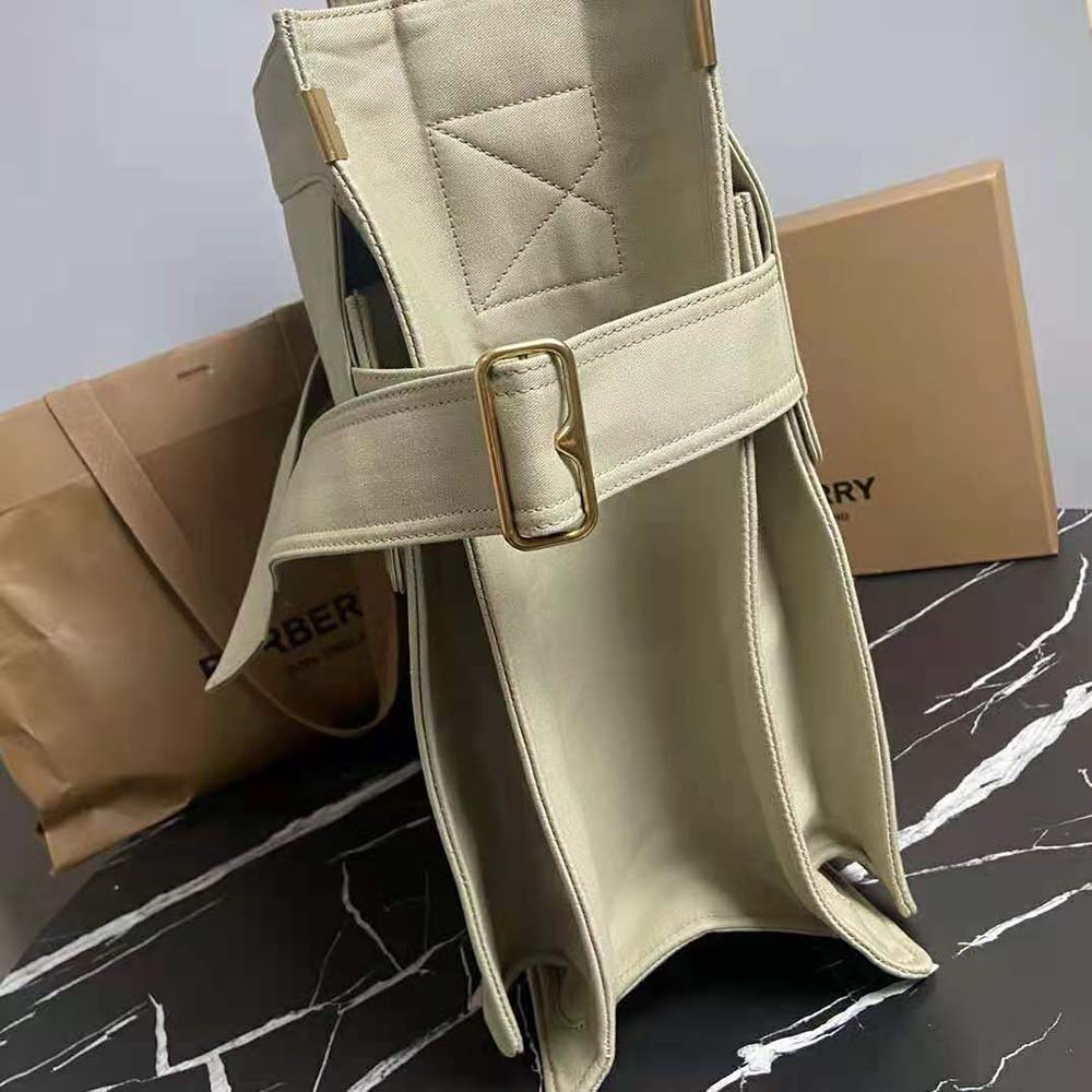 Burberry Men Trench Tote-Green - image 4
