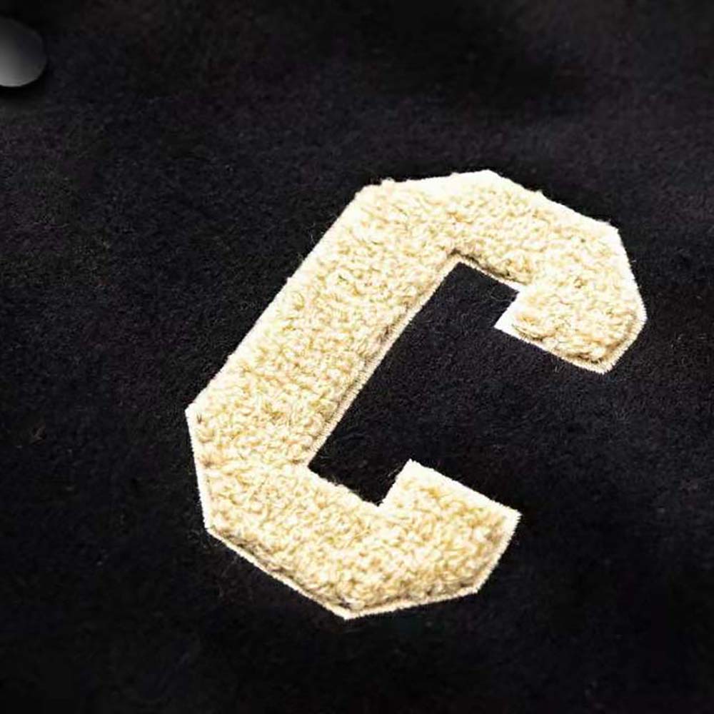 Celine Women Classic Teddy Jacket in Textured Wool-Black - image 6