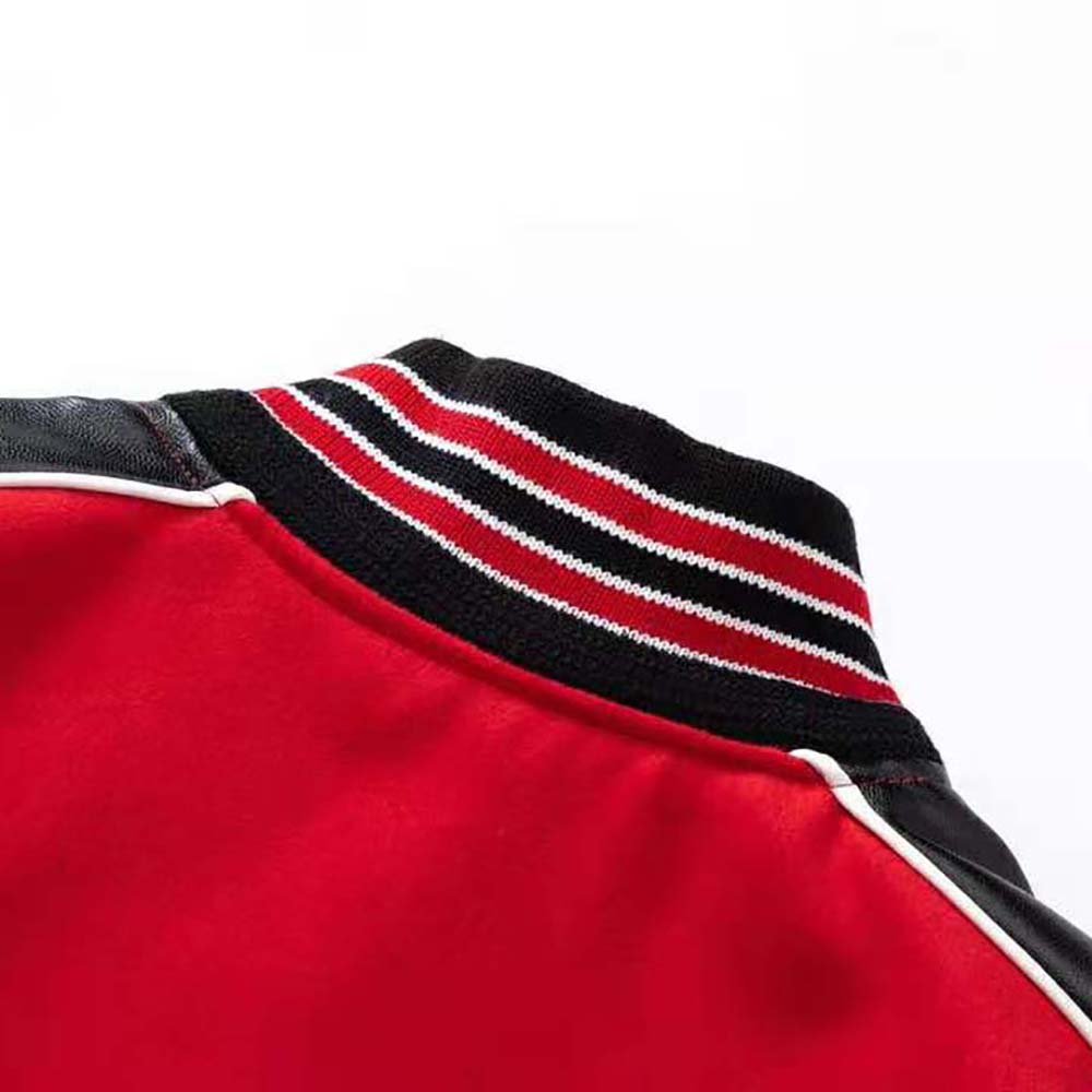 Celine Women Classic Teddy Jacket in Textured Wool-Red - image 5