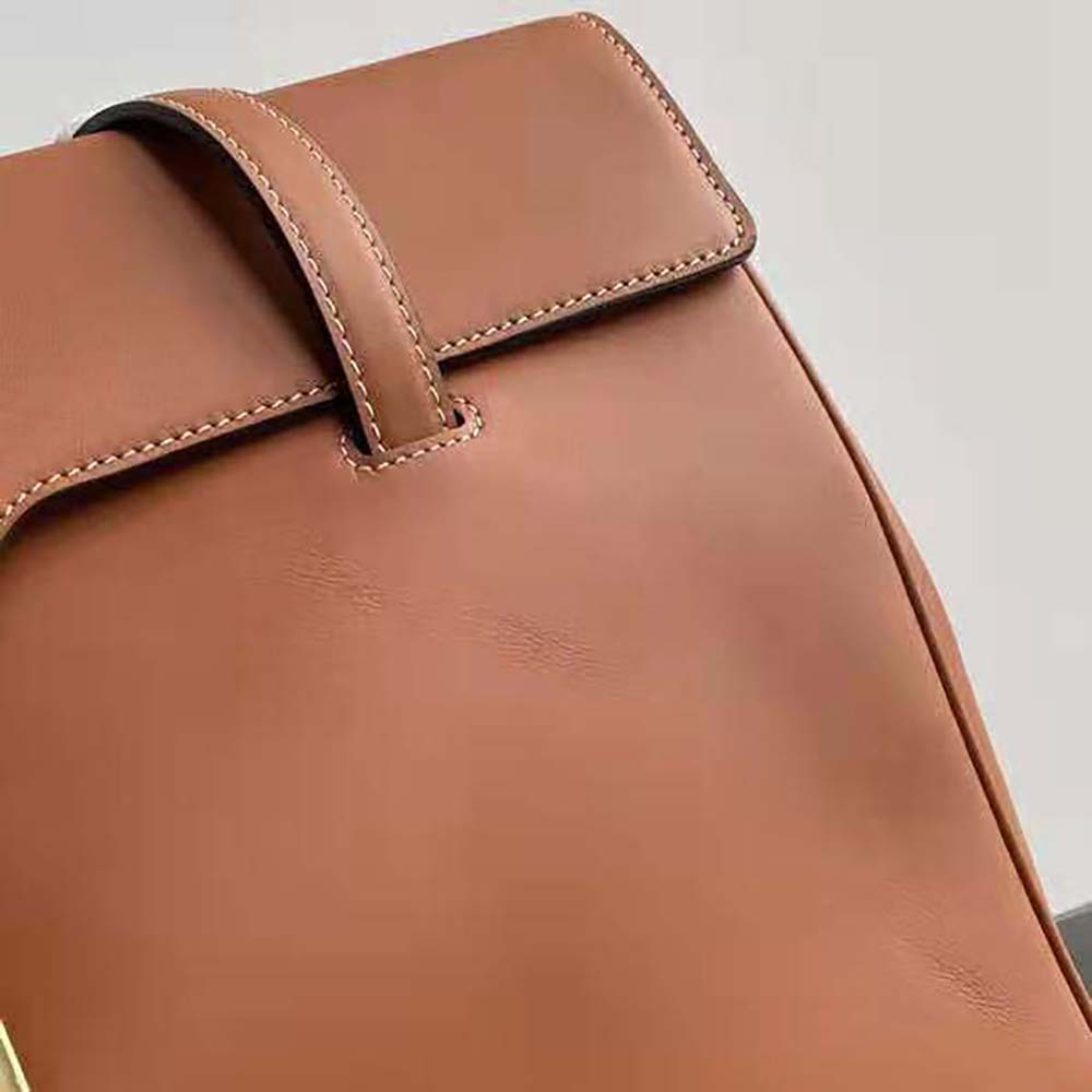 Celine Women Large Soft 16 Bag in Smooth Calfskin-Brown - image 9
