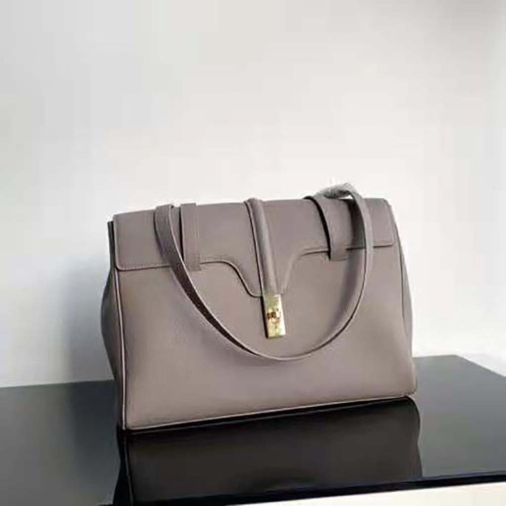 Close-up of gold hardware on Celine Women Medium Soft 16 Bag